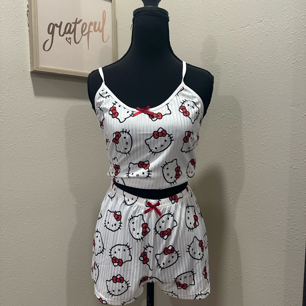 2 piece hello kitty pj set